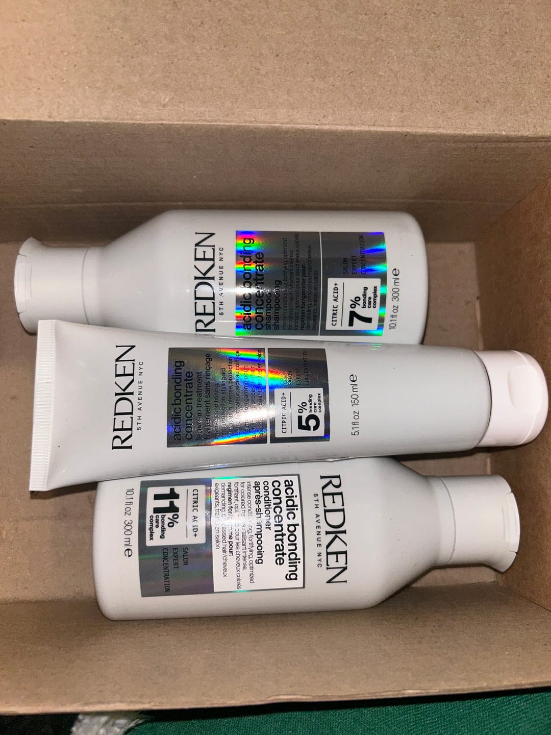 Customer photo review of Redken Acidic Bonding Gift Set