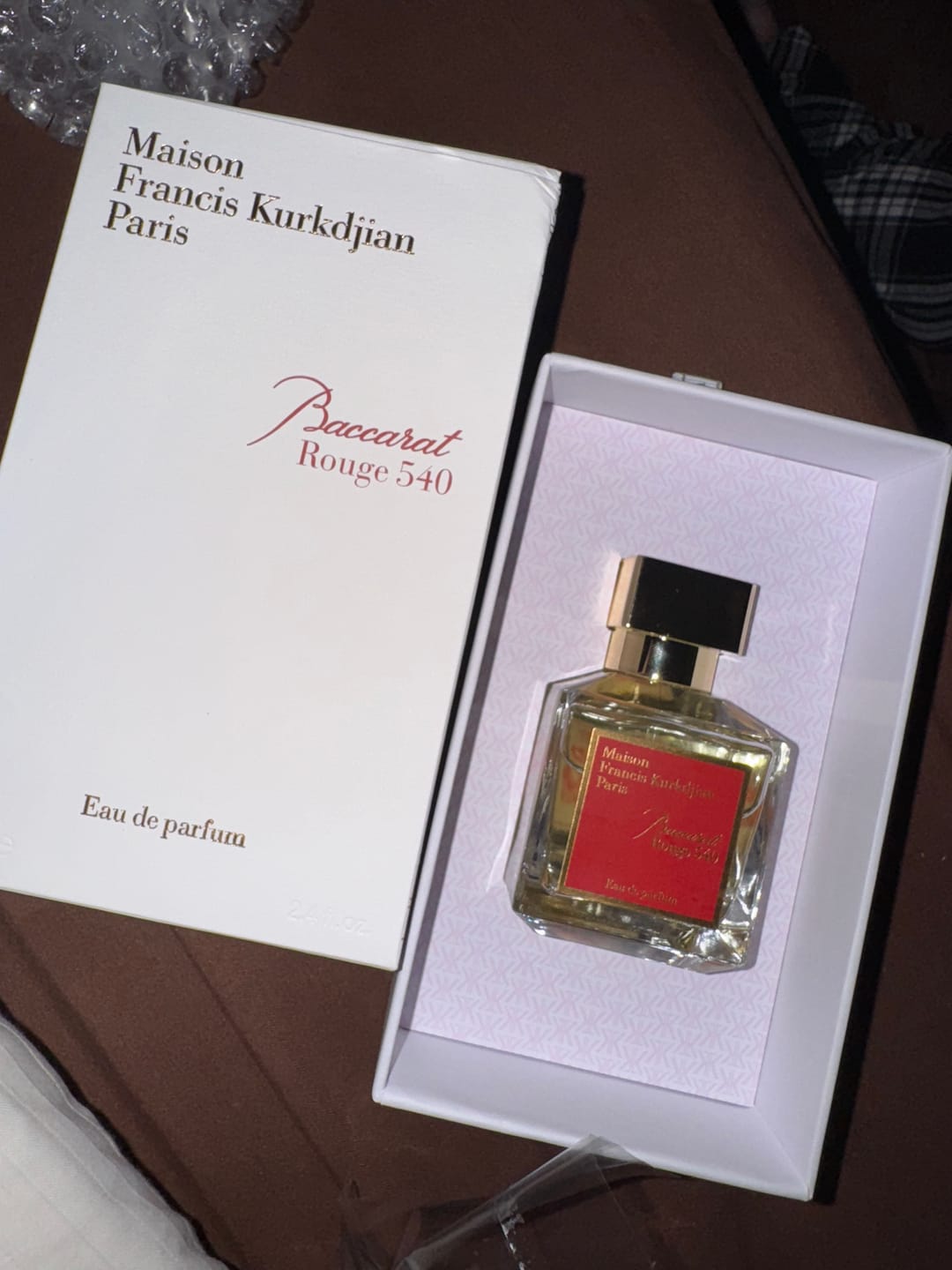 Customer photo review of Baccarat Rouge 540 71ml
