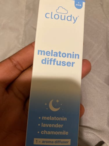 Customer photo review of Cloudy® Melatonin Portable Aroma Diffuser