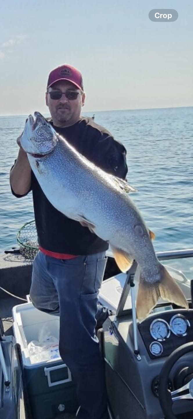 Customer photo review of Lake Trout/Salmon Jigging Rod