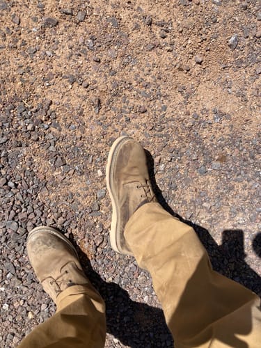 Customer photo review of Logan (Plain Toe)