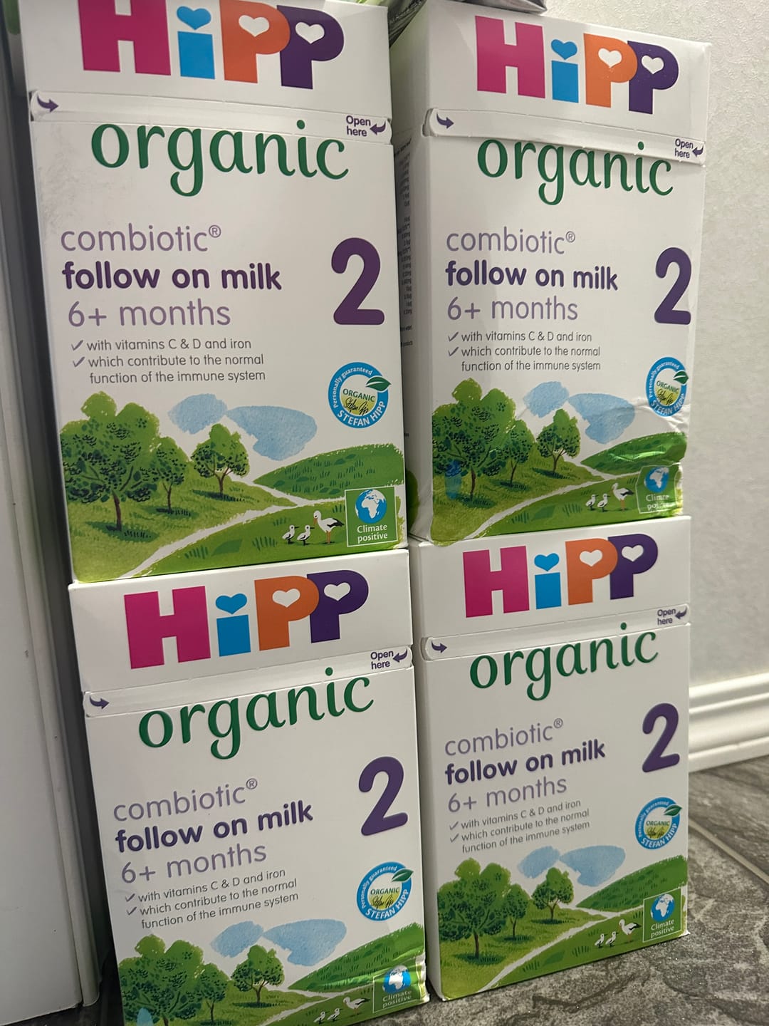 Customer photo review of Hipp Formula stage 2