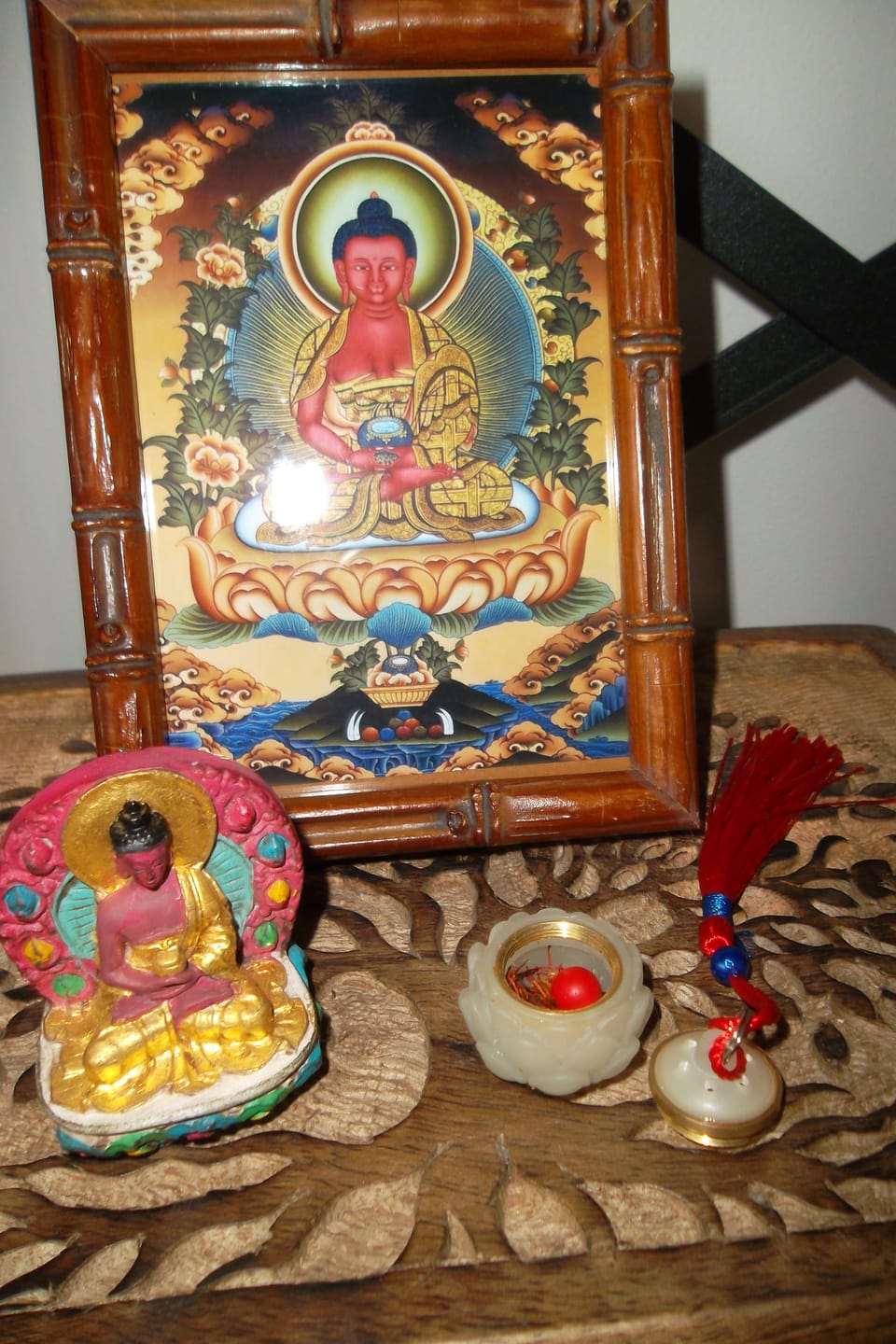Customer photo review of Pilule sacrée Tibétaine Tsépamé Rilbu - Sa Sainteté le Dalaï Lama.
