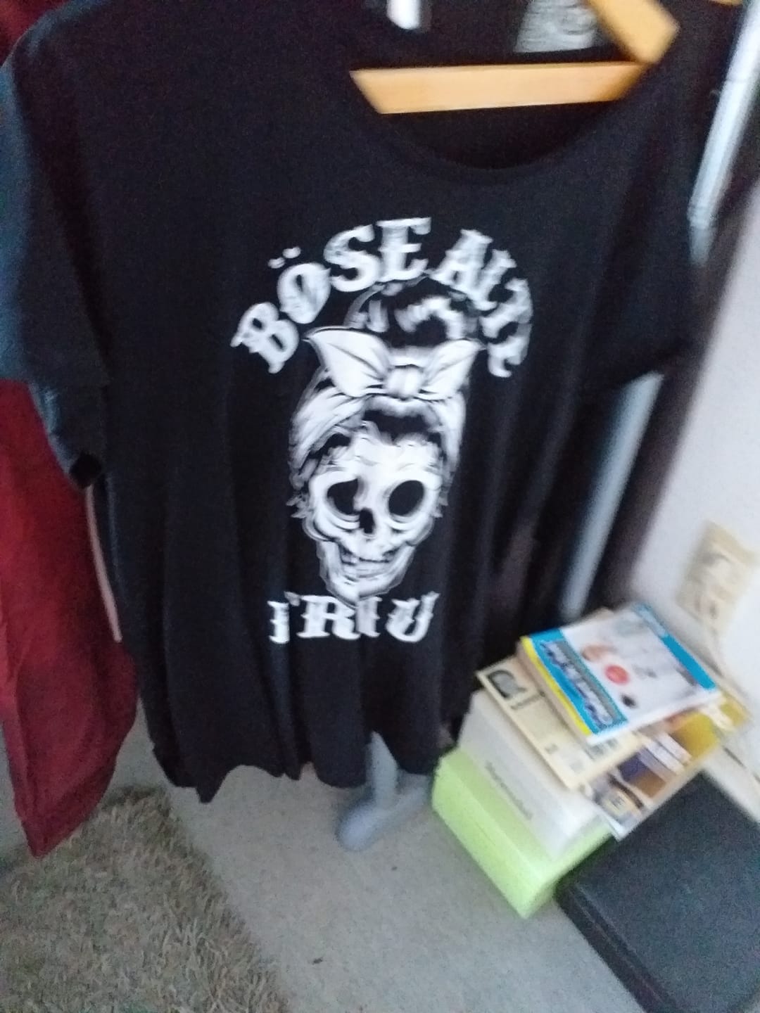 Customer photo review of Böse alte Frau - Damen T-Shirt