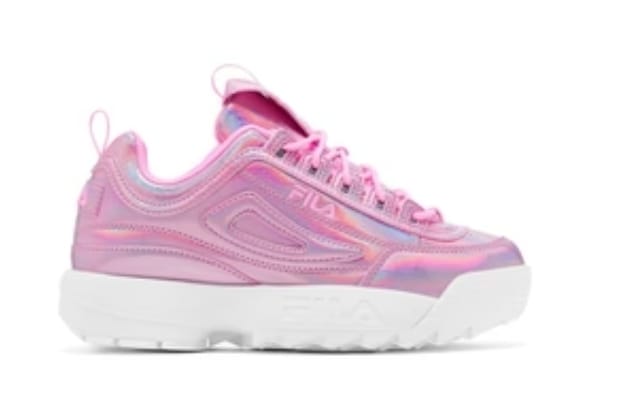 Customer photo review of Zapatilla Fila Disruptor II Mujer Rosado