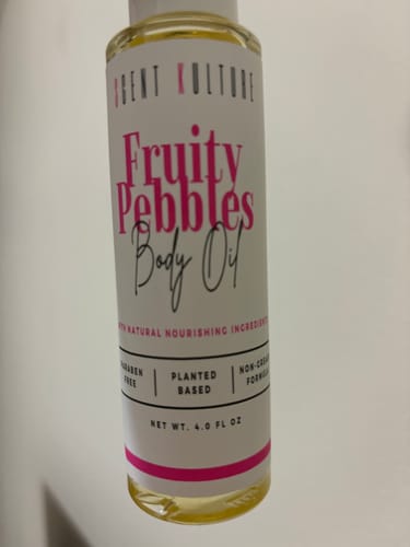 Customer photo review of Fruity Pebbles - Body Oil