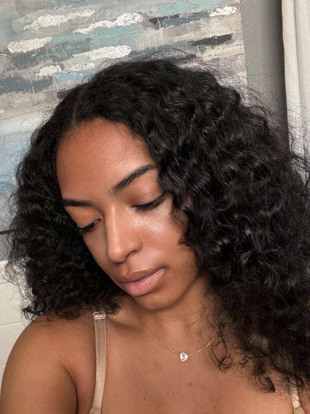 Customer photo review of Get Up, Strand Up! Caribvedic Hair Oil is