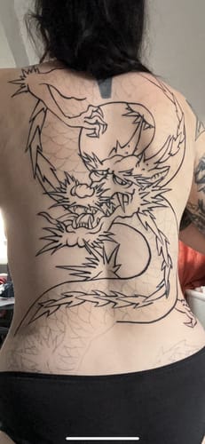 Customer photo review of TattooNumbx Numbing Cream (3 Pack)
