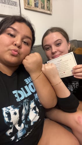 Customer photo review of FabuLove Permanent Bracelet Kit