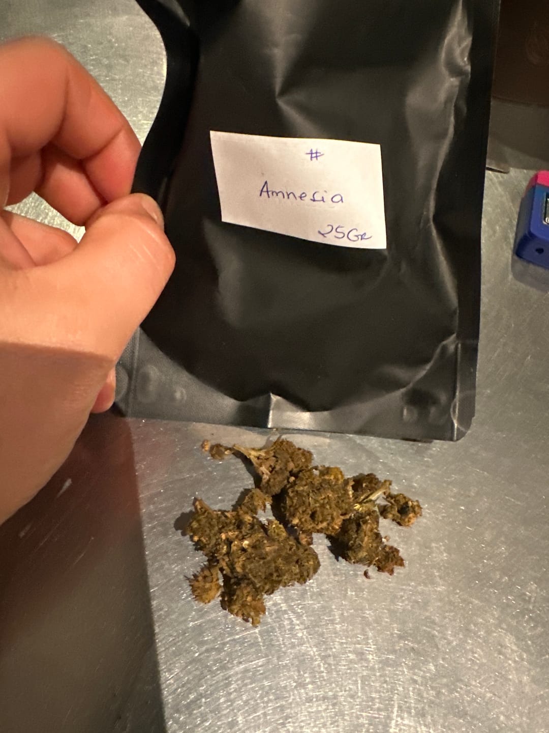 Customer photo review of Fleur de H4CBD - Amnesia 40%