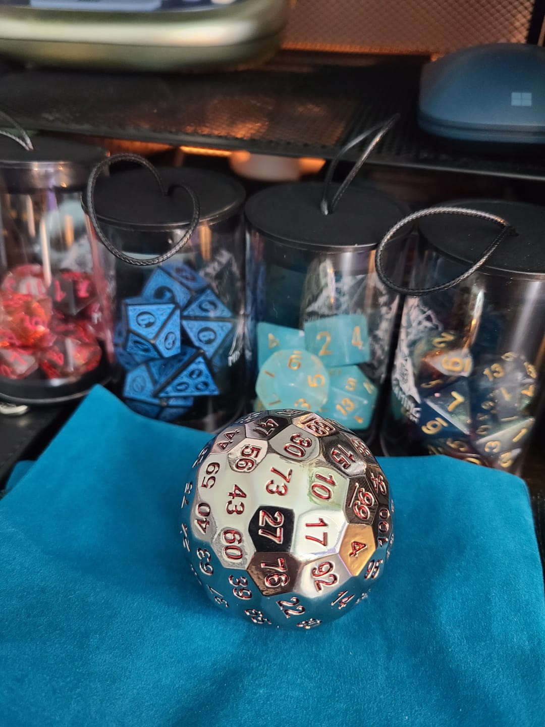 Customer photo review of The Pounder D100 - Crimson and Silver