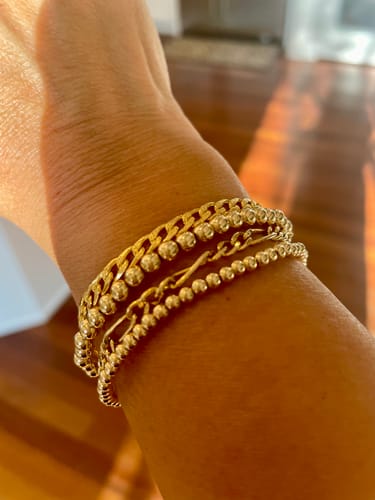 Customer photo review of millie bracelet