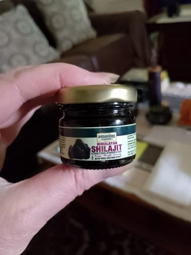 Customer photo review of Pure Himalayan Shilajit Resin 2 Month Supply