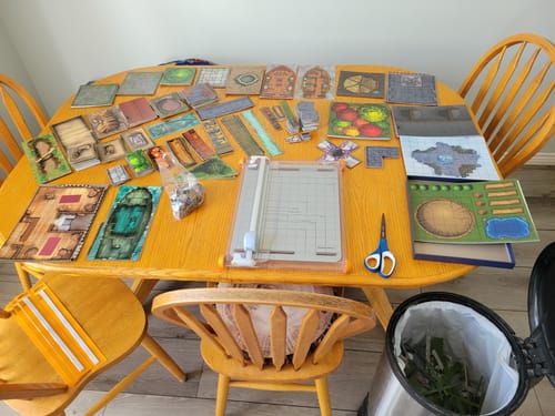 Customer photo review of Dungeon Craft: Cursed Lands