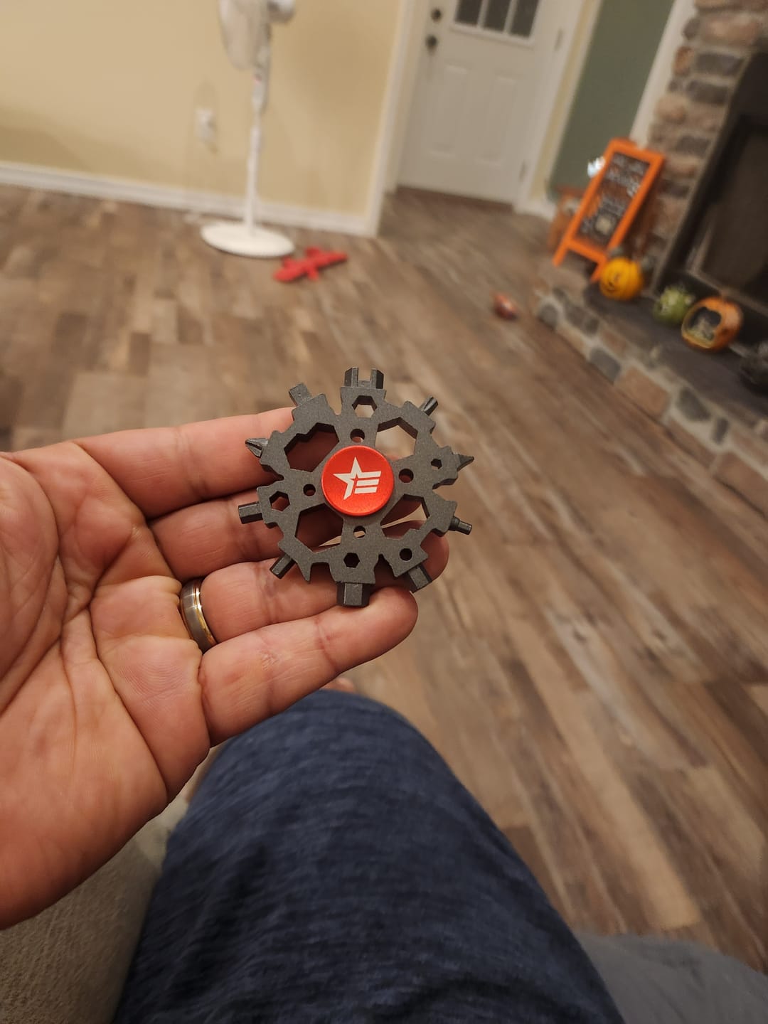 Customer photo review of Multi-Tool & Fidget Spinner Combo