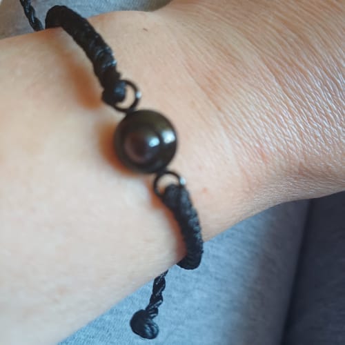 Customer photo review of Personalizovaný náramek s fotografií