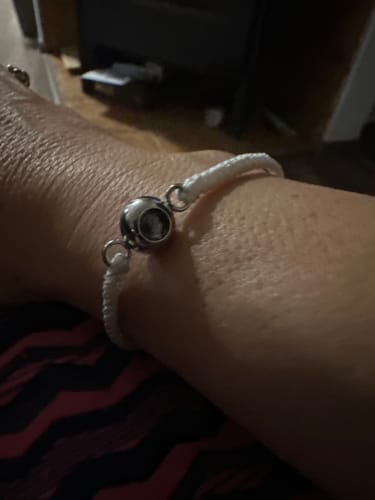 Customer photo review of Personalizovaný náramek s fotografií