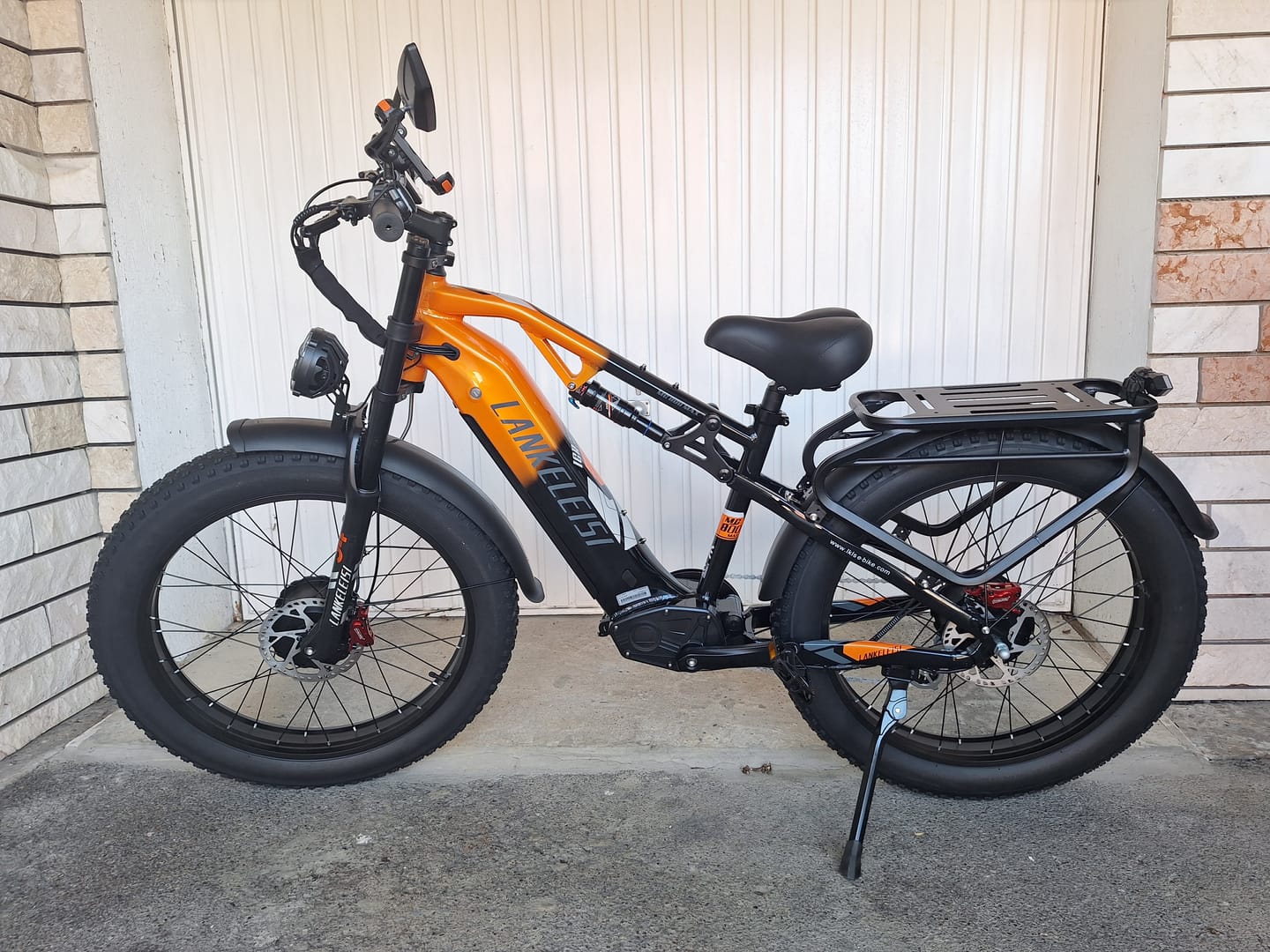Customer photo review of Lankeleisi MG800 Max 1000W*2 26" Fat Bike Dual Motor E-Mountain Bike 48V 20Ah Samsung Battery E-MTB [Pre-Order]