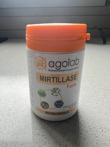 Customer photo review of Mirtillase FORTE - Ritenzione Idrica