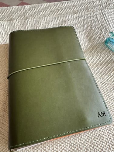 Customer photo review of Fast Brain Daily Productivity Planner- Single Notebook
