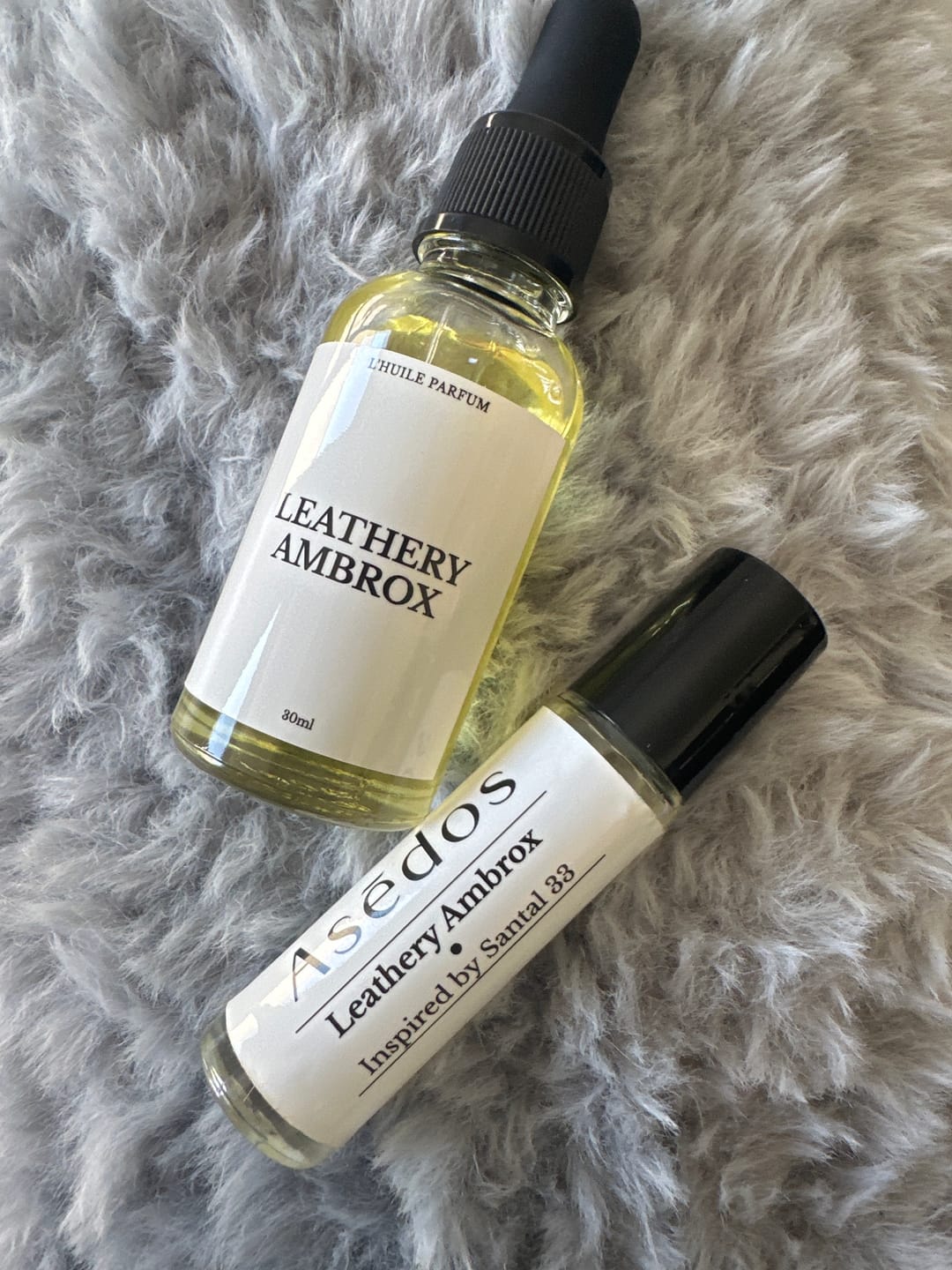 Customer photo review of LEATHERY AMBROX PERFUME OIL