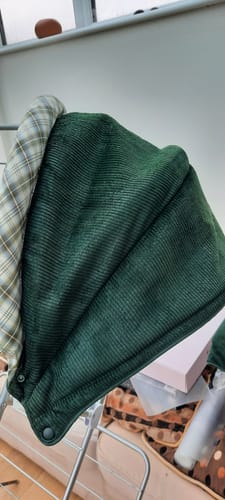 Customer photo review of Fabric Paint -- Dark Green