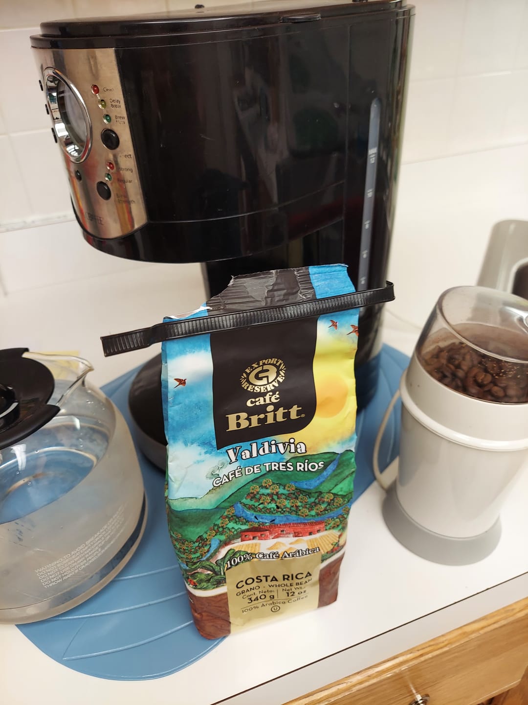 Customer photo review of COSTA RICAN TRES RIOS VALDIVIA COFFEE