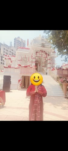 Customer photo review of Samaroh Kurta Set Maroon with net set of two