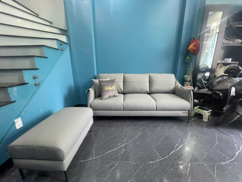 Customer photo review of Sofa văng da 3 chỗ tựa gối - ROSY