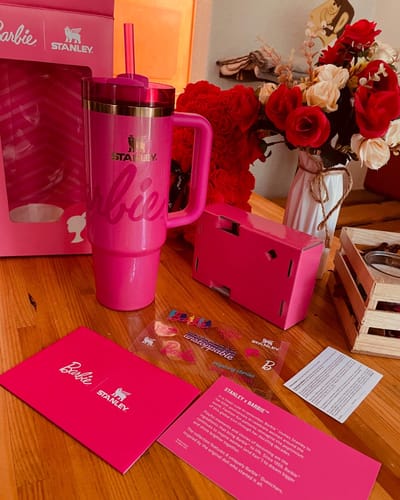 Customer photo review of Stanley Quencher Barbie™  Icon | 887ml