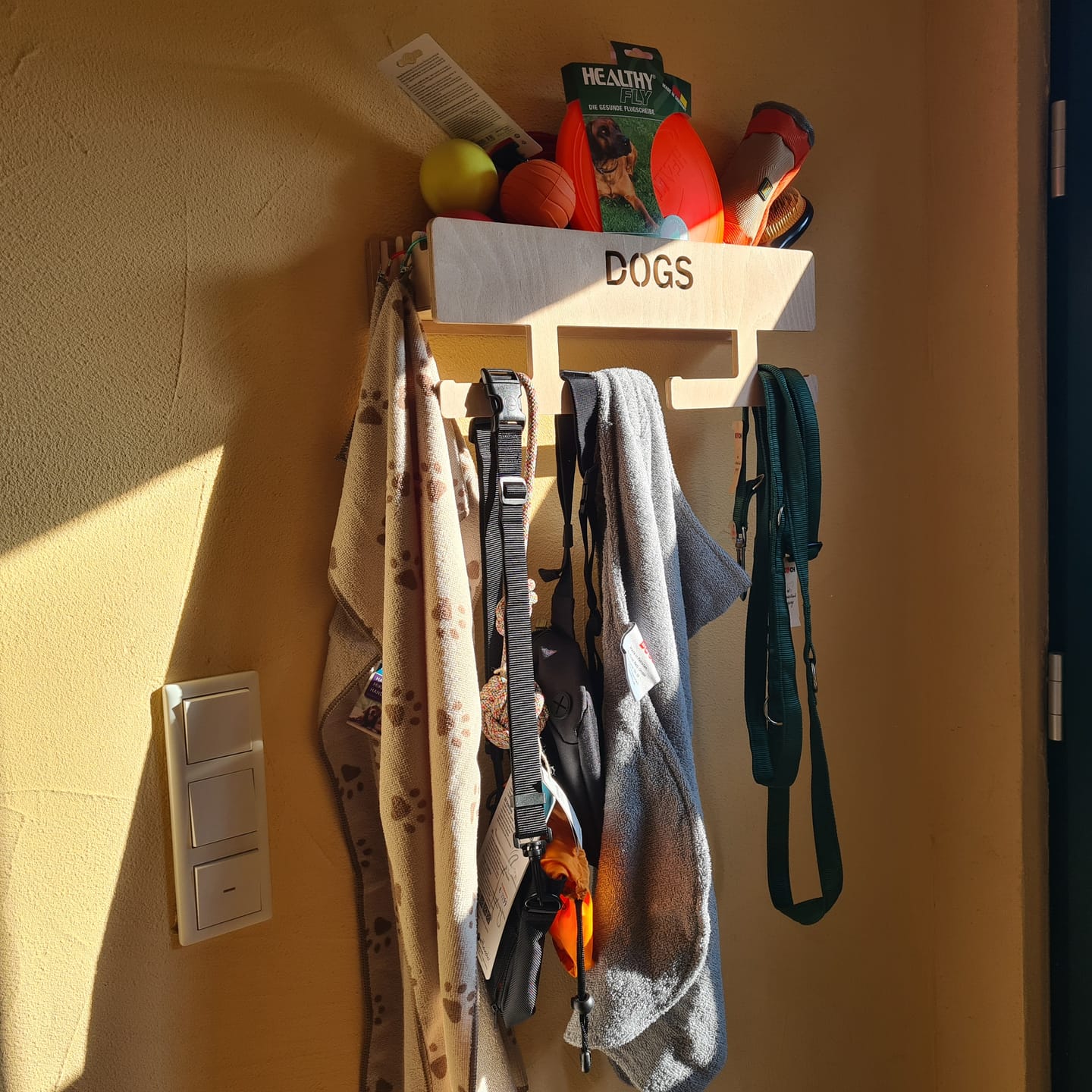 Customer photo review of PERSONALISIERUNG: Hundegarderobe XL