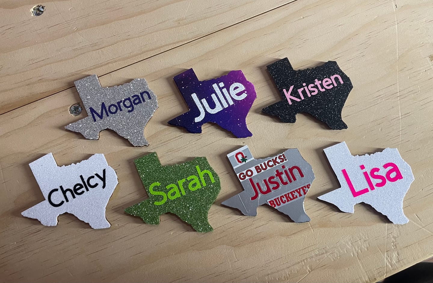Customer photo review of Unfinished Wood Texas Shape - State - Craft - up to 24" DIY
