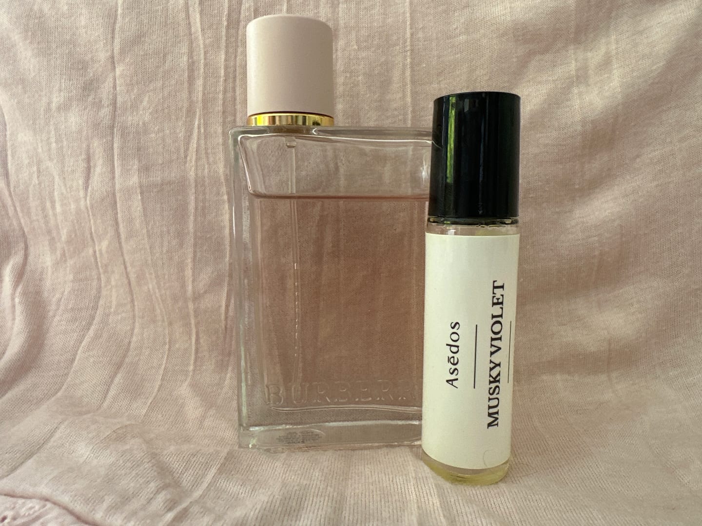 Customer photo review of MUSKY VIOLET PERFUME OIL