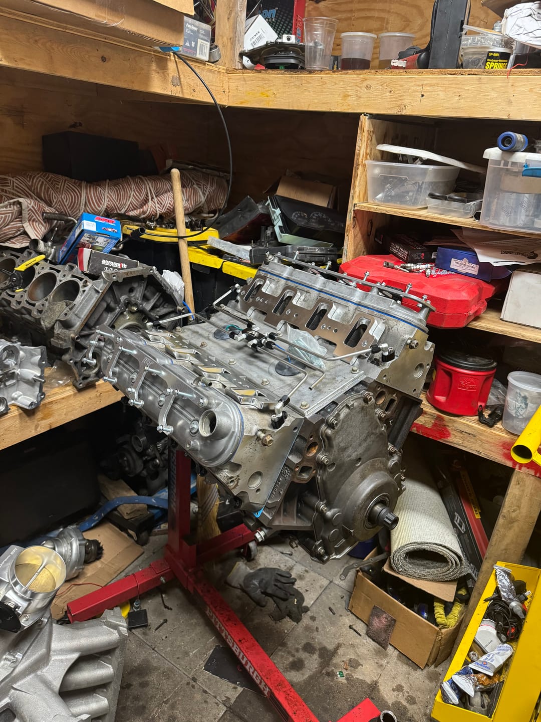 Customer photo review of Motion Raceworks LS Stainless Coolant Crossover Steel Steam Vent Kit 10-10005