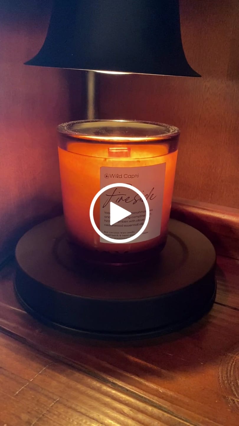Customer video review of Fireside Candle