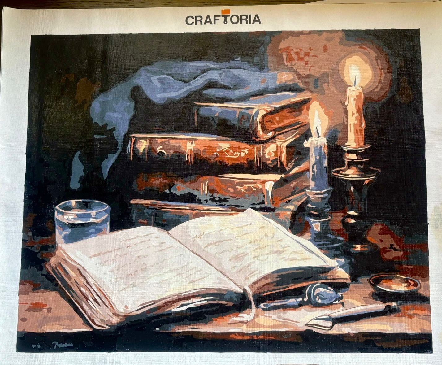 Customer photo review of Candle Lit Book