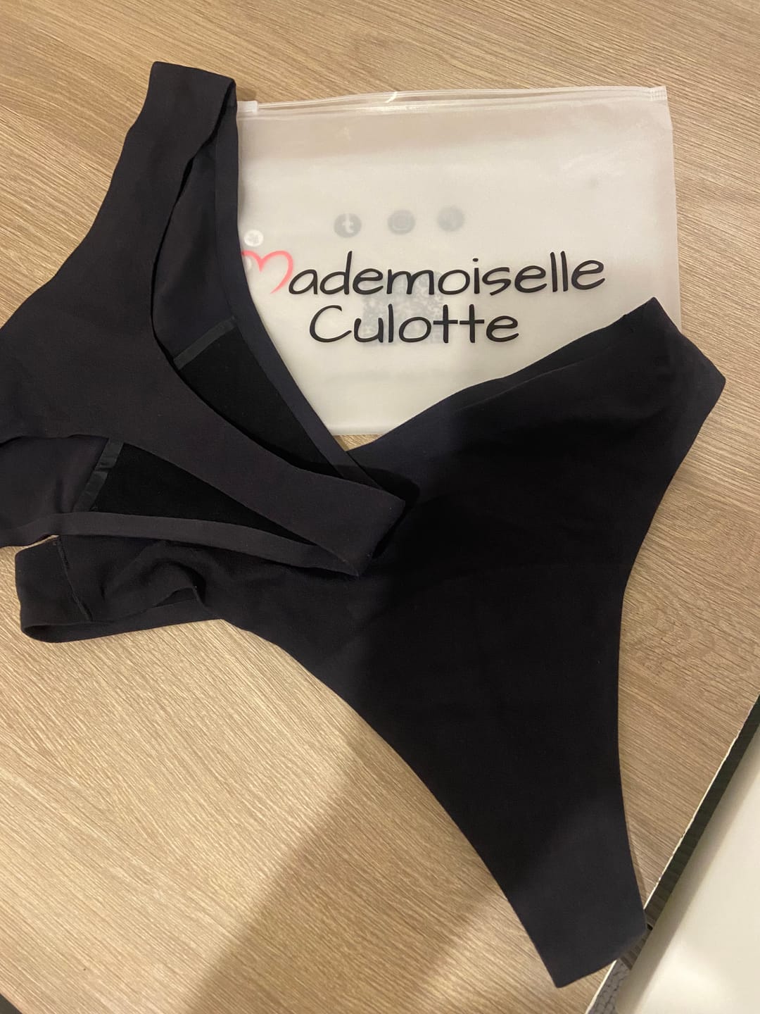 Customer photo review of Tanga Menstruel Mélody sans coutures