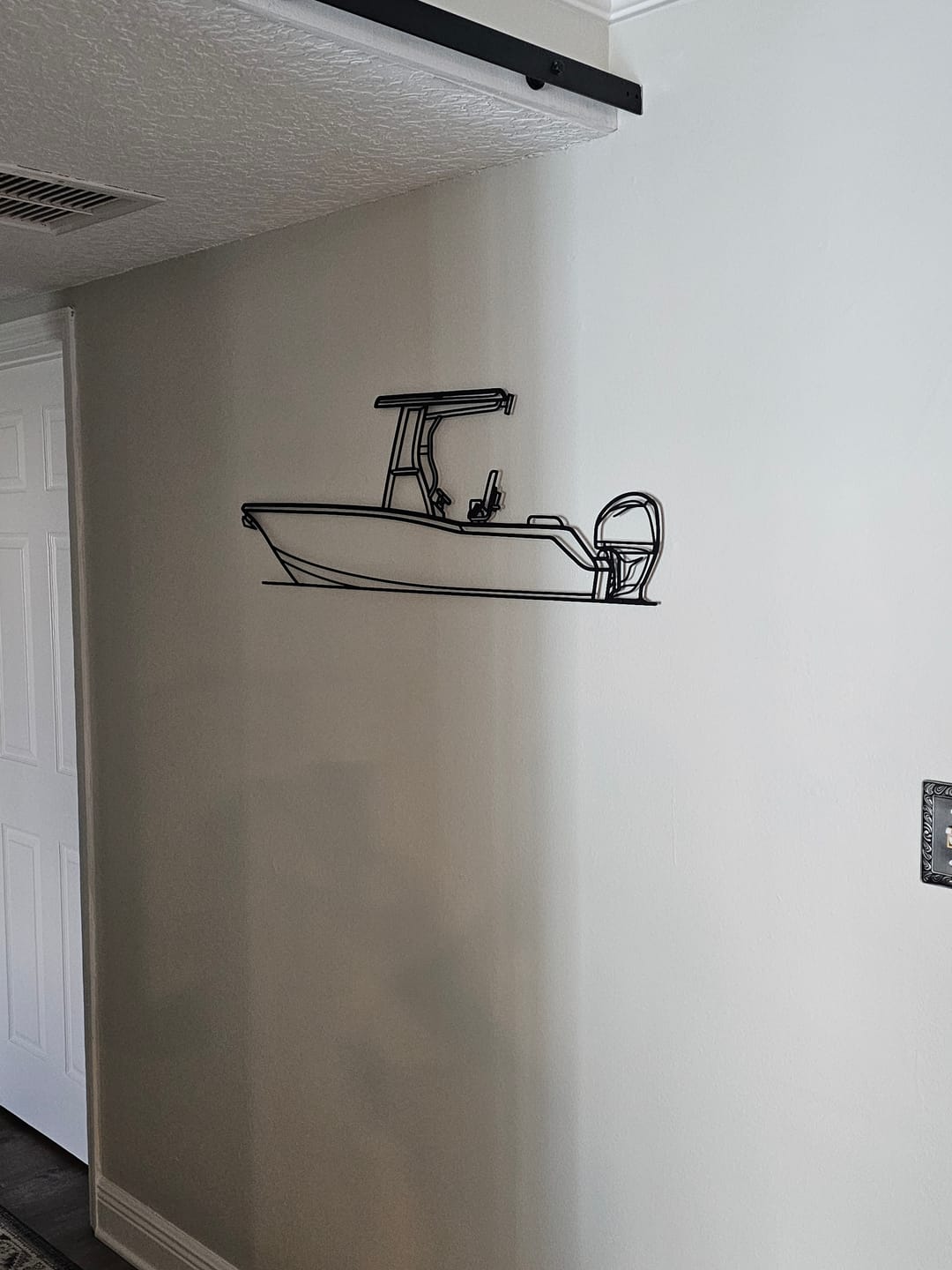 Customer photo review of 232 LXF 2022 Silhouette Metal Wall Art