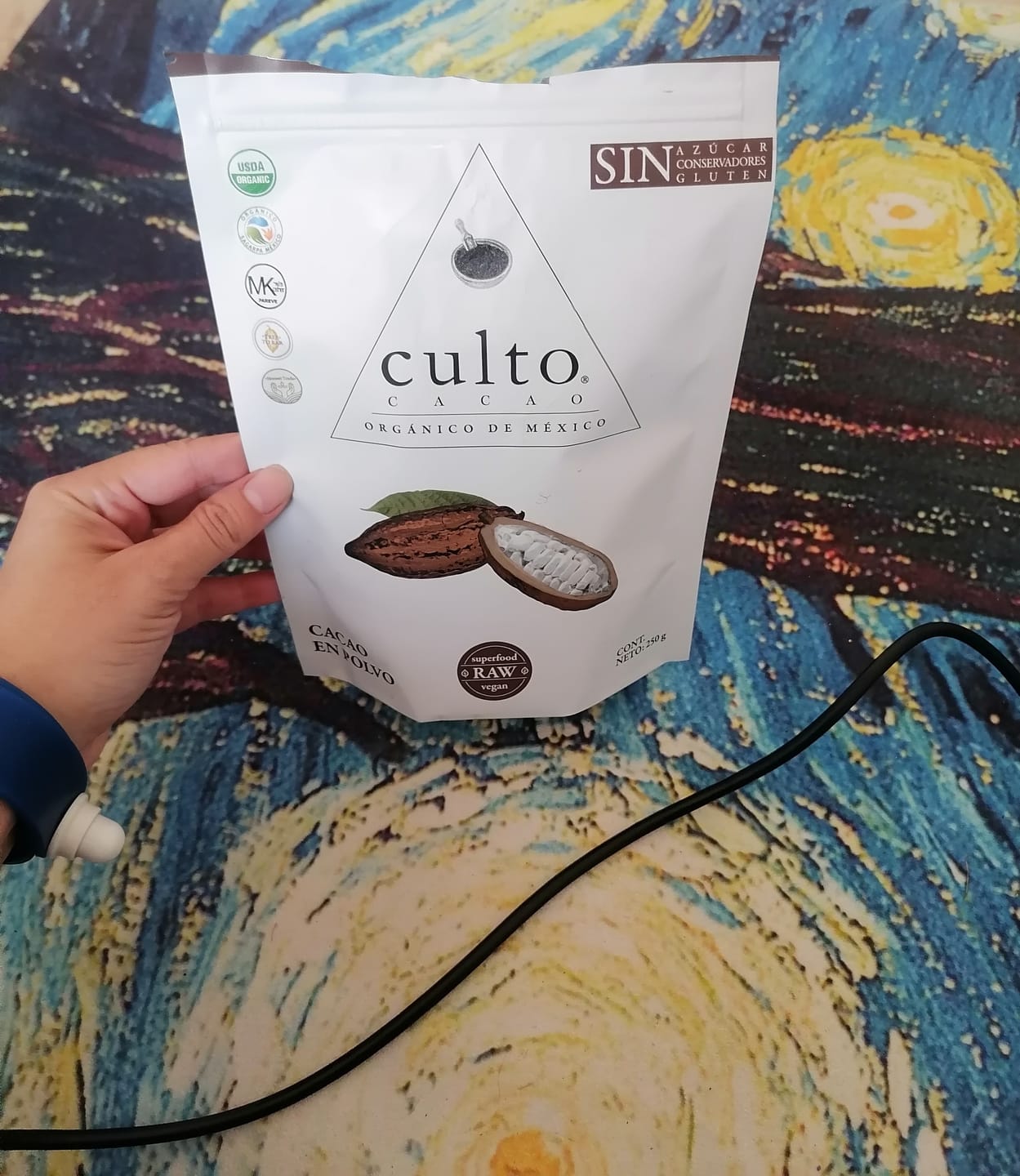 Customer photo review of Cacao Orgánico en Polvo | 250gr