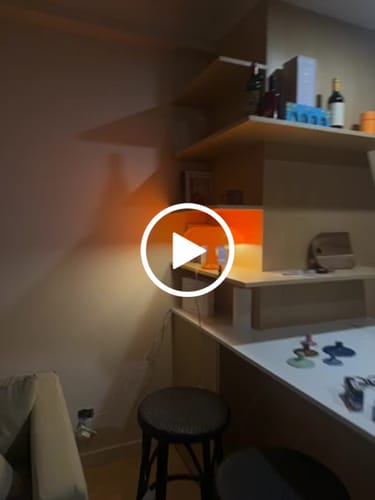 Customer video review of Puffball Lamp | Blood Orange