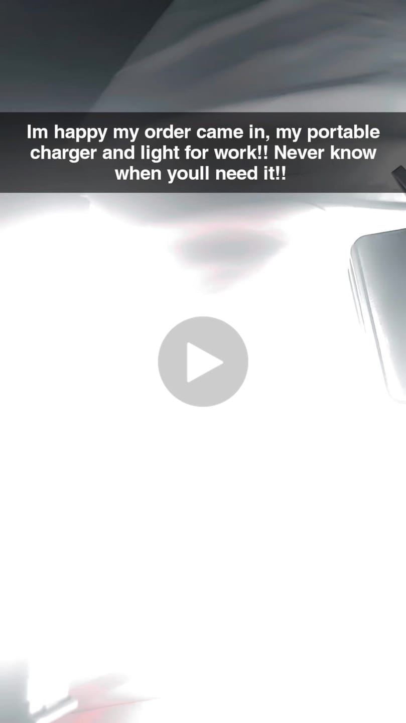 Customer video review of 180º Work Light