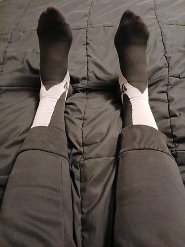 Customer photo review of High Graduated Compression Socks 20-30mmHg (Pack of 2)