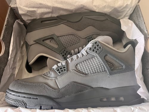 Customer photo review of Jordan 4 Retro SE Paris Olympics Wet Cement