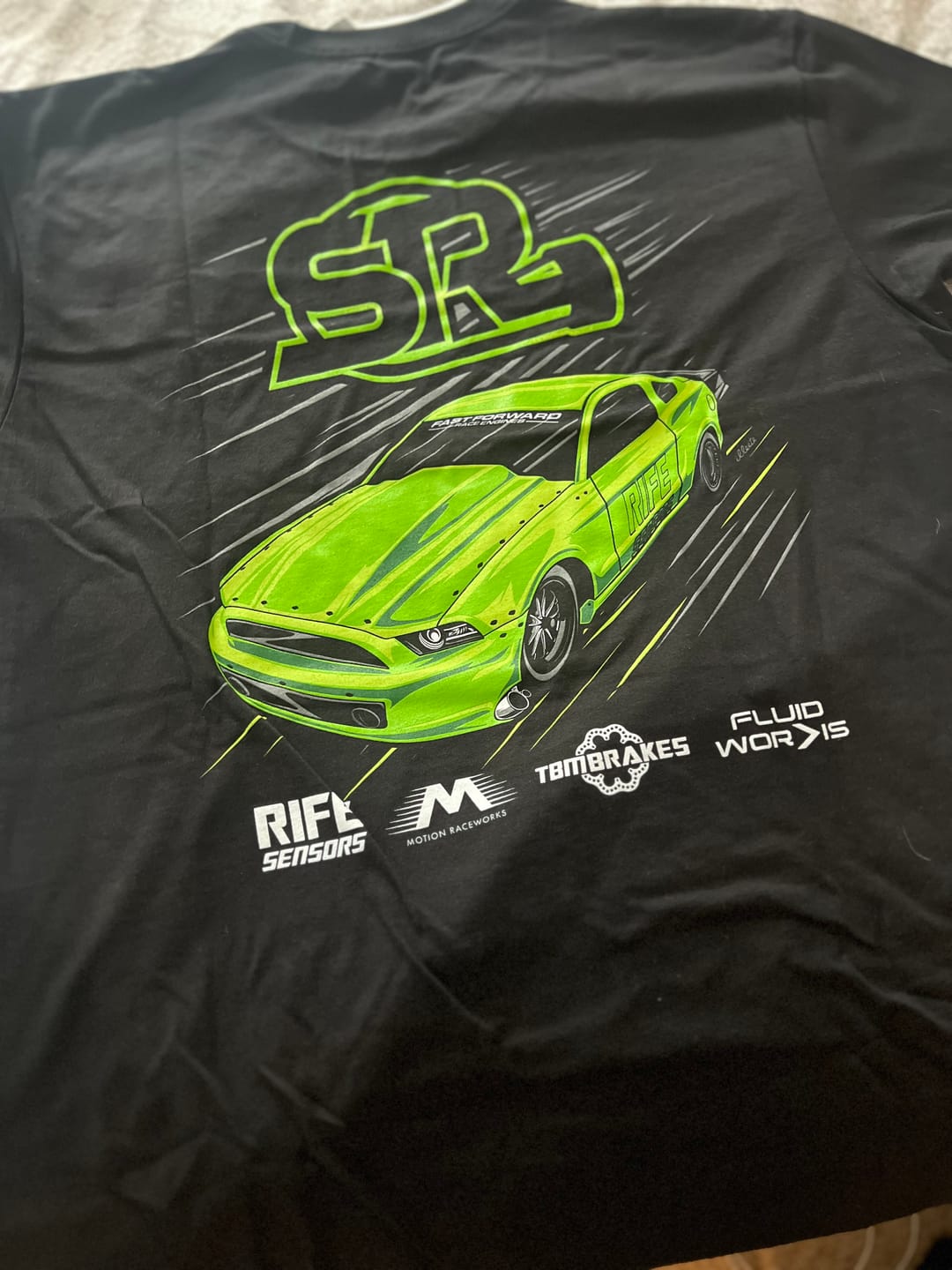 Customer photo review of Brett LaSala's Snot Rocket 3.0 Motion Shirt