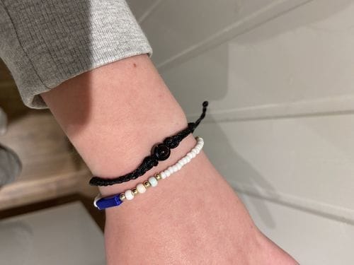 Customer photo review of Personlig fotoarmbånd