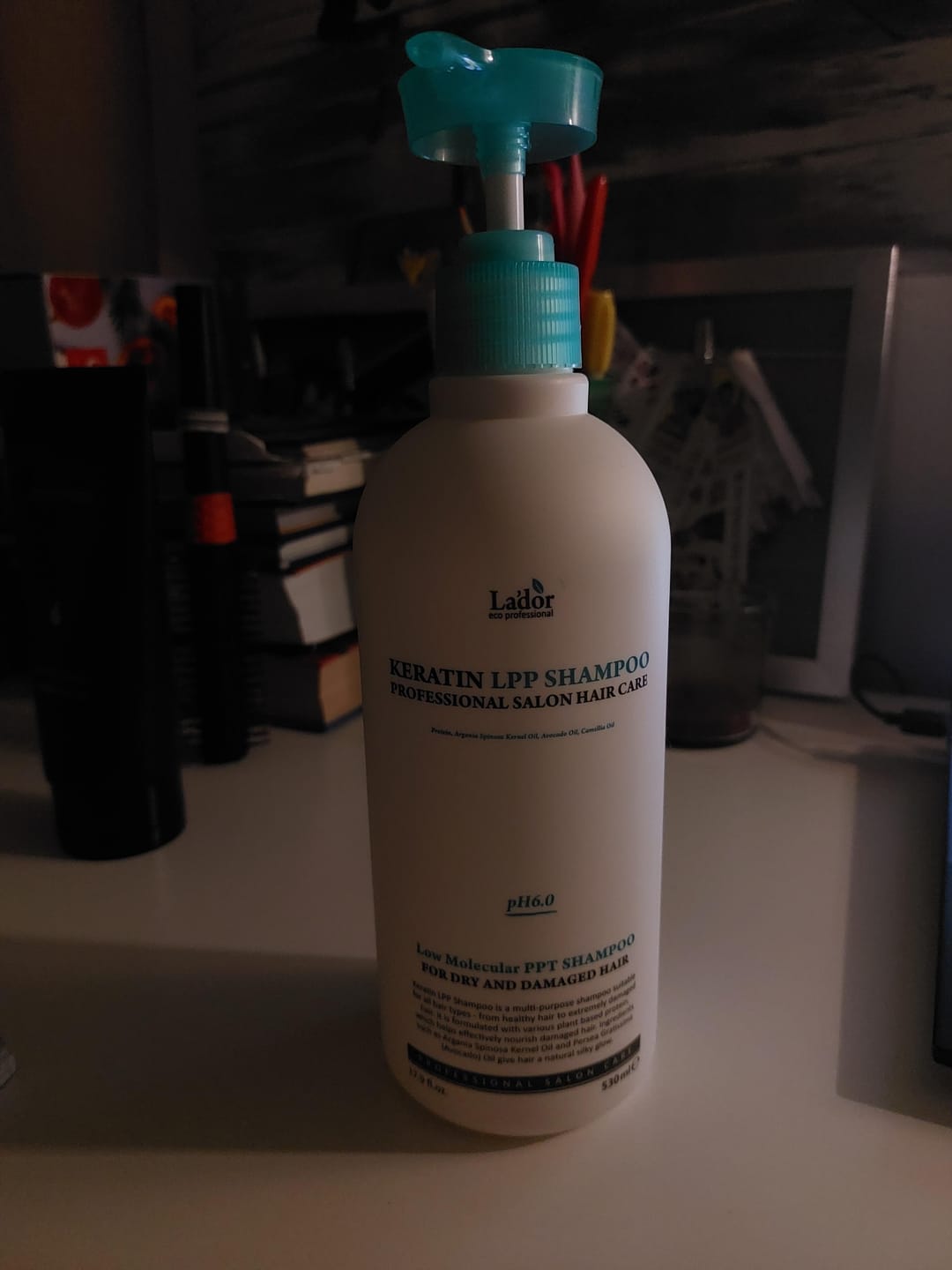 Customer photo review of Proteīna šampūns bez sulfātiem Lador Keratin LPP Shampoo