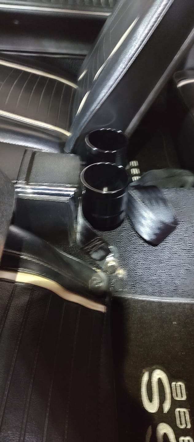 Customer photo review of Motion Stand-Alone Dual Billet Cup Holder 16-142