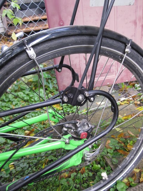Customer photo review of T-Cycle Flag Mount
