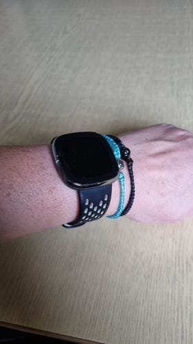 Customer photo review of Personlig fotoarmbånd