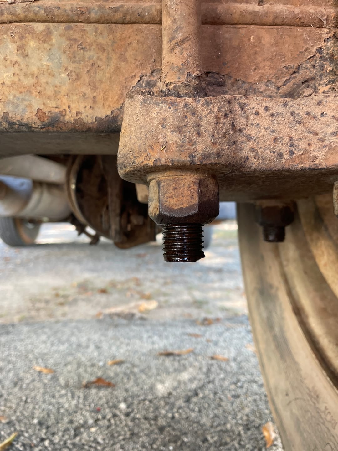 Customer photo review of 3/4 Inch Diameter U-Bolts - Square